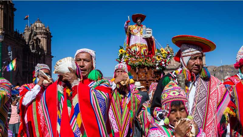 Celebrating in the streets of Peru | Richard I'Anson