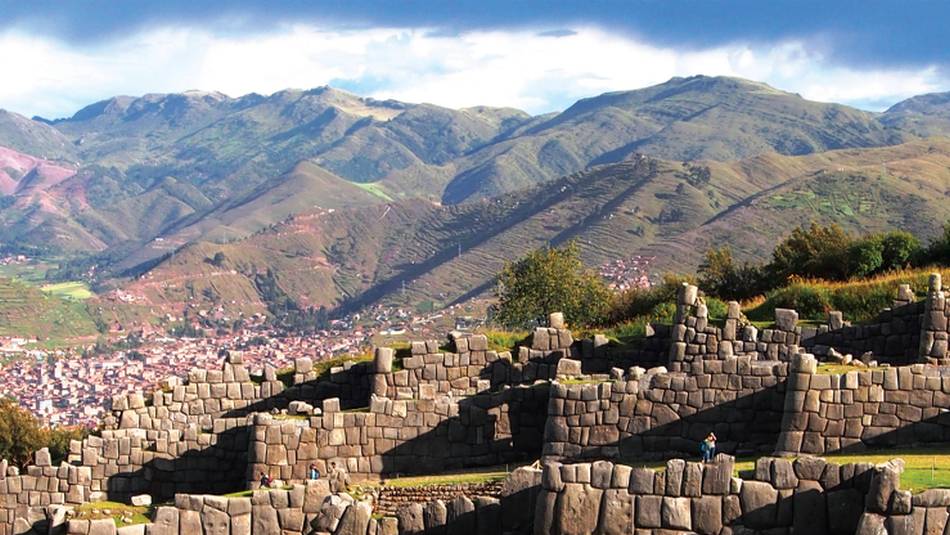 Sunshine over the ancient Inca ruins of Sacsayhuaman above Cusco | Sue Badyari