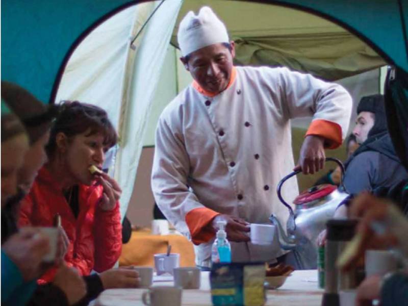 Our friendly chefs are keen to show off the best of the Andean region of Peru