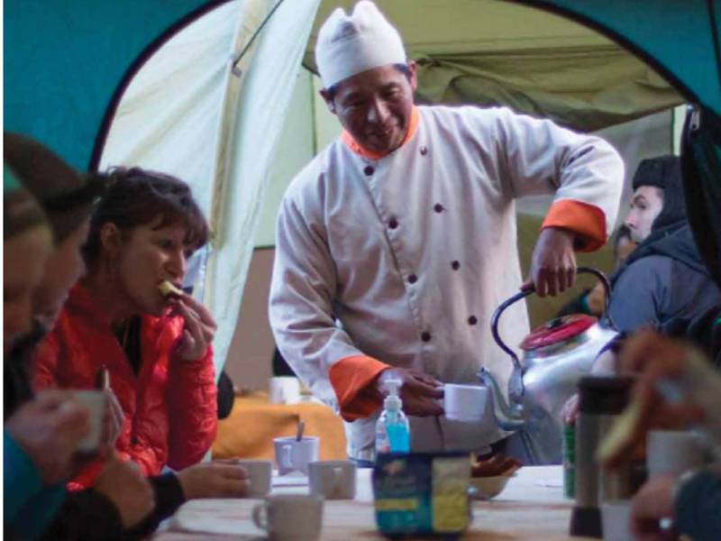 Our friendly chefs are keen to show off the best of the Andean region of Peru