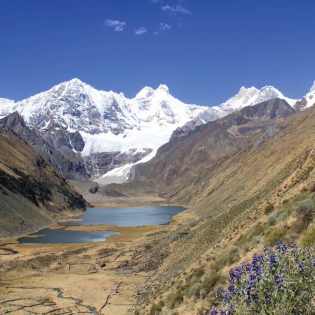 High alpine lakes in the Huayhuash, Peru | Ken Harris