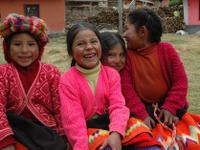 Huilloq village school children -  Photo: Donna Lawrence