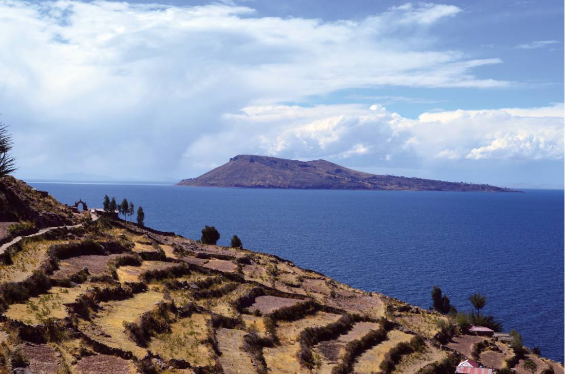 Stunning shot across Lake Titicaca |  <i>Pam Drummond</i>