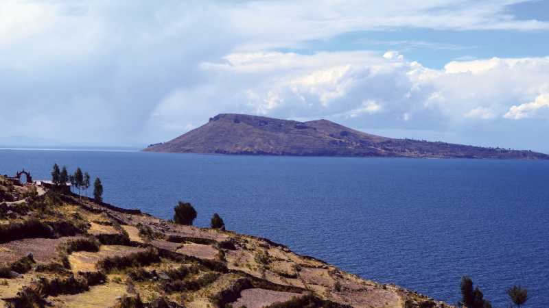 Stunning shot across Lake Titicaca | Pam Drummond