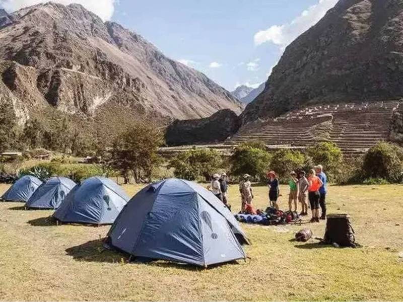 Our camps along the Inca trail are in gorgeous locations