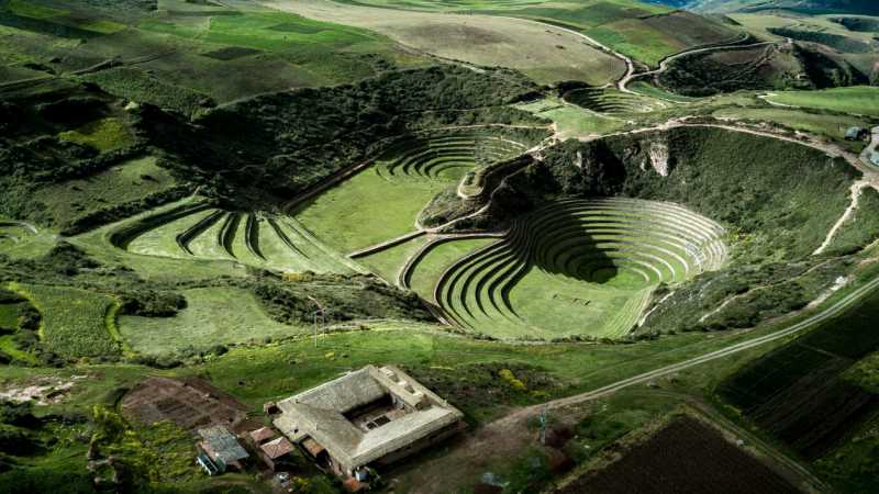 MIL Centro aerial view - The Ancient Flavours of Peru with Ben Groundwater, Peru