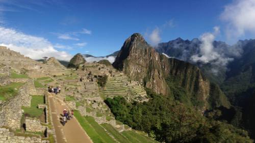 Sunshine over Macchu Pichhu | Michael Croft