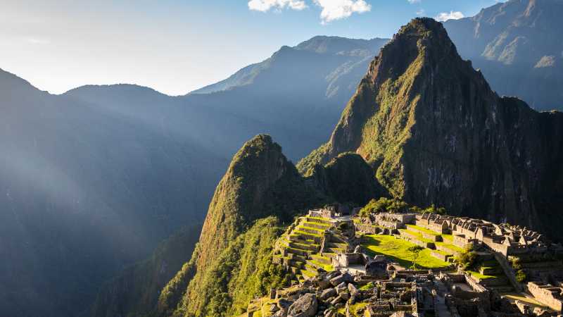 Breathtaking colours over the vibrant Machu Picchu - The Ancient Flavours of Peru with Ben Groundwater, Peru