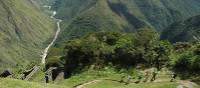 The Inca Trail winding its way through the Andes | Sarah Higgins