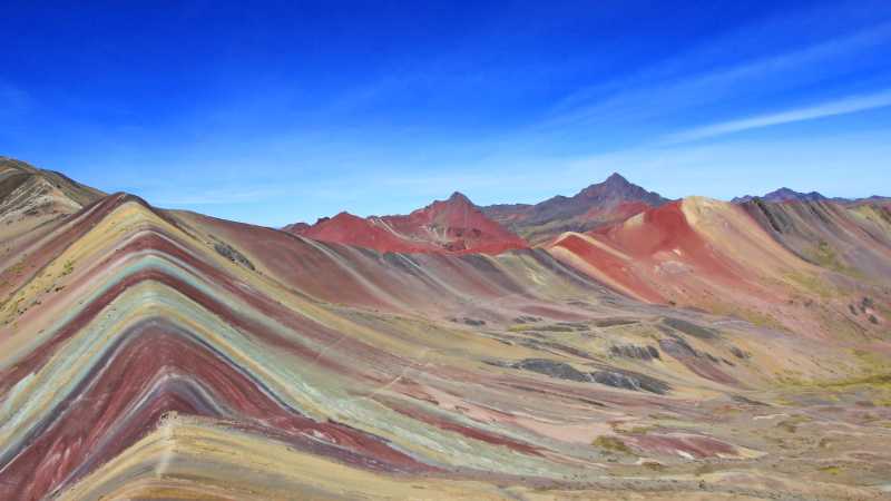 Rainbow Mountain Trek scenery