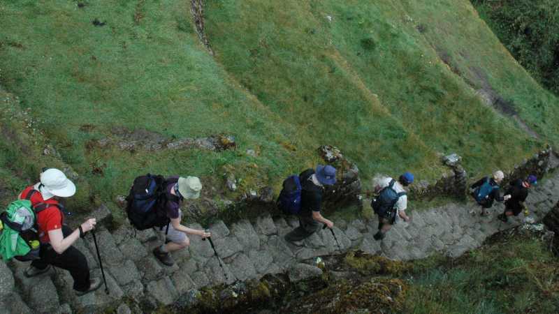 Trekkers on the Inca Trail, Peru | Sarah Higgins