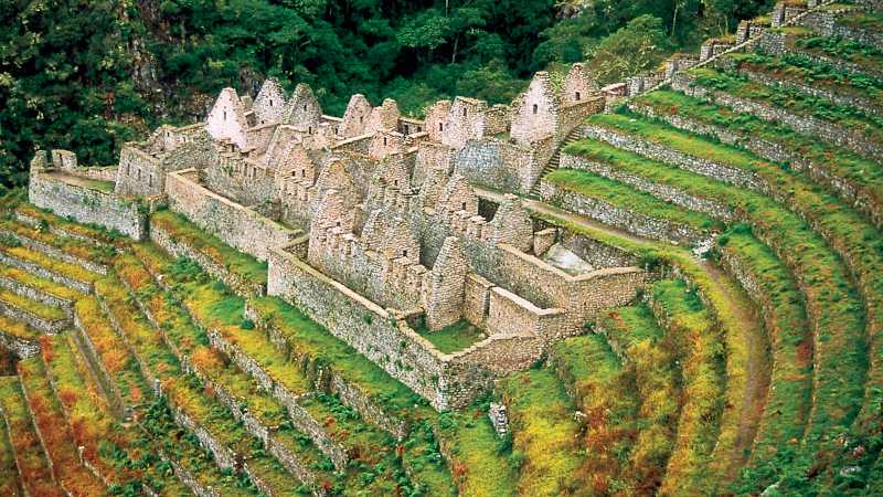 Perched on a steep hillside, Winya Wayna is an impressive terraced agricultural site | David Tatnall