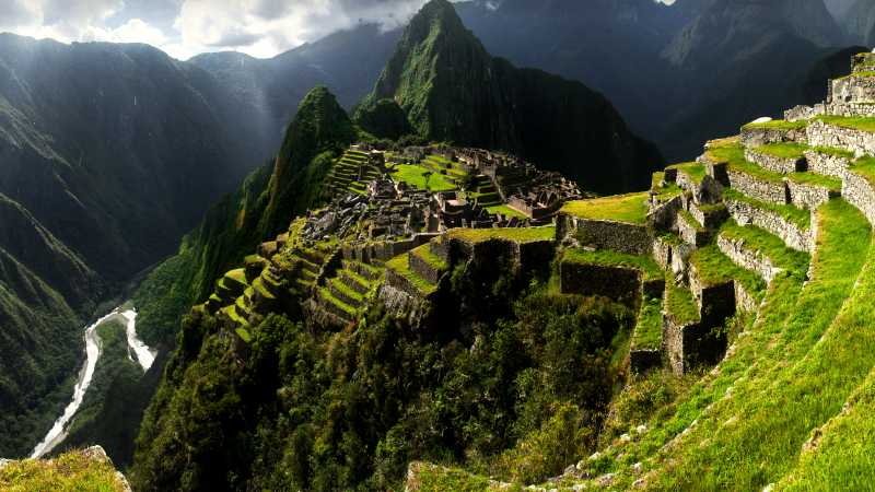 Incredible views of Machu Picchu