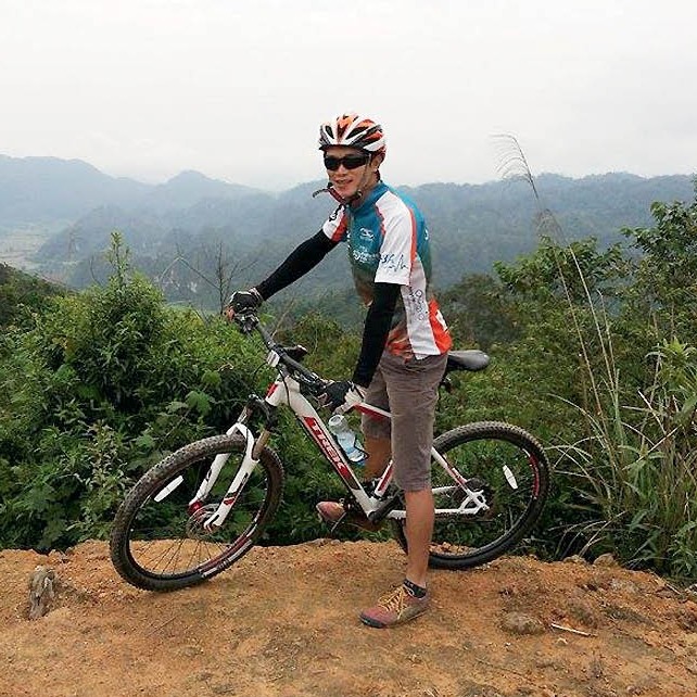 Joy Chittanong - Laos cycling guide