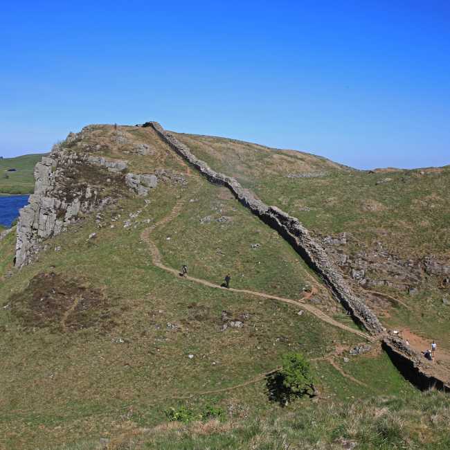 Follow Emperor Hadrian's Wall in England on foot | John Millen