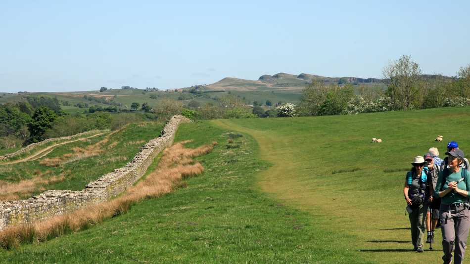 Enjoy charming British countryside while walking along Hadrian's Wall | John Millen