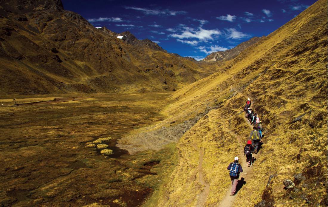 Trekking the beautiful Inca Trail towards Machu Picchu in Peru |  <i>Chris Gooley</i>
