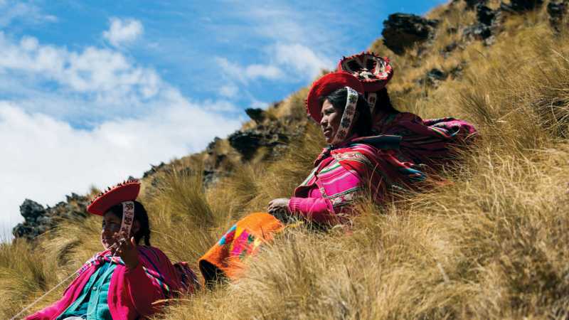Local Peruvian woman out in the sunshine | Chris Gooley