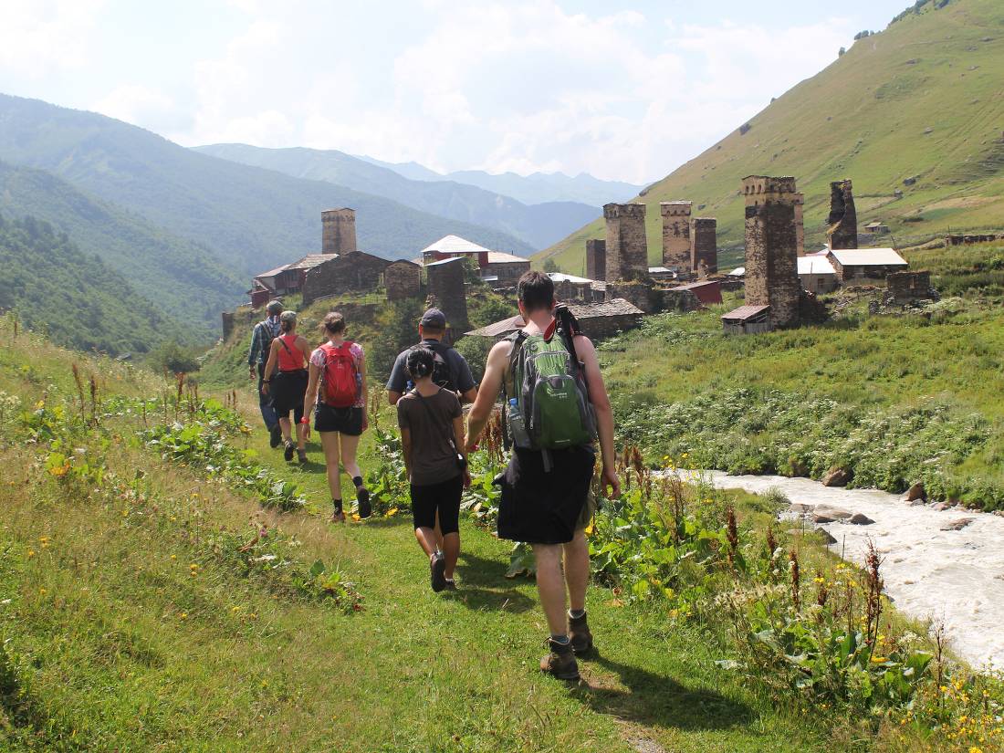 Hiking to Ushguli in the Svaneti Valley |  <i>Julie Haber</i>