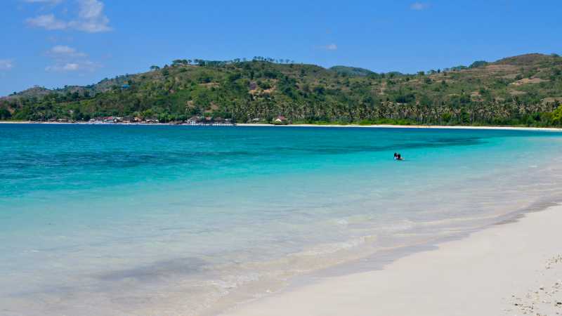 Turquoise waters in the Gili Islands