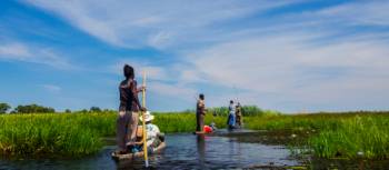 Exploring the Okavango Delta in a traditional mokoro | Graham MacGregor