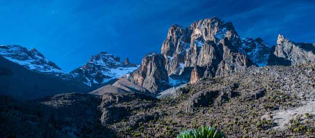 Mt Kenya is considered a more beautiful climb than Kili by many trekkers