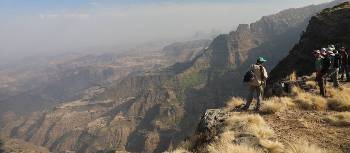Edge of the world views in Ethiopia's Simien mountain range | Jon Millen