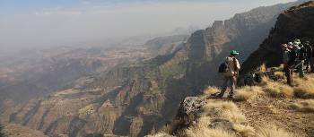 Edge of the world views in Ethiopia's Simien mountain range | Jon Millen
