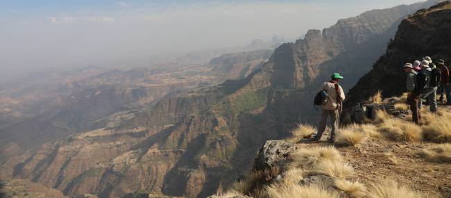 Edge of the world views in Ethiopia's Simien mountain range | Jon Millen
