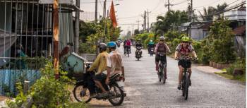 Experiencing Cambodian culture as we cycle along the Mekong Delta | Lachlan Gardiner