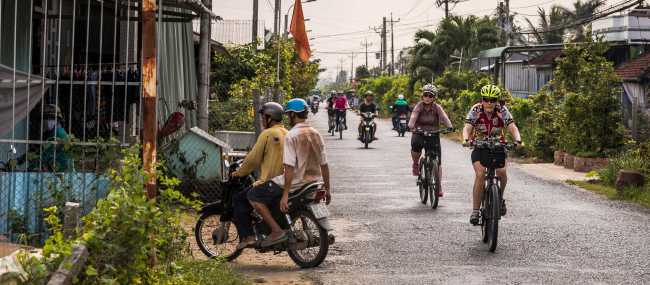 Experiencing Cambodian culture as we cycle along the Mekong Delta | Lachlan Gardiner