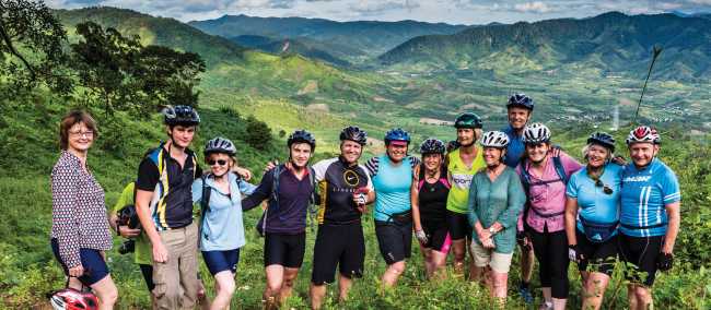 Photo opportunity on the 'Vietnam by bike' trip | Richard I'Anson 