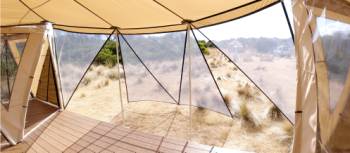 Eco-Comfort Camp on Flinders Island