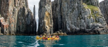 Kayak along the Three Capes for a different perspective of Tassie