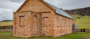 Historical Wybalenna Chapel which dates back to 1833 | Dietmar Kahles