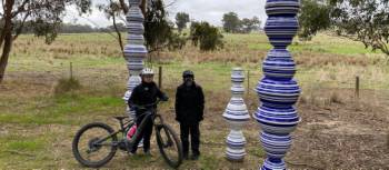Artwork along the Great Victorian Rail Trail | Gary Henry