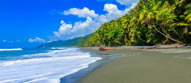 Untouched beaches of Golfo Dulce