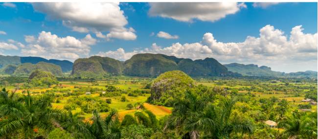 Vinales Valley in Pinar del Rio Province, Cuba