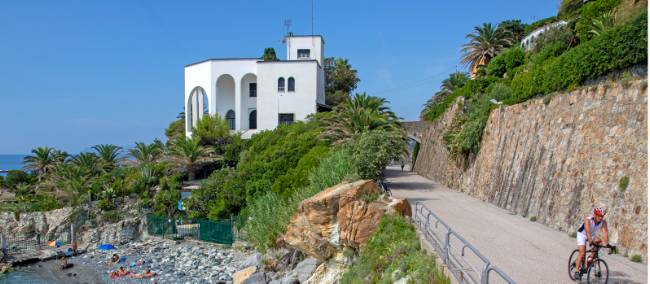 Best cycling holidays in Italy: cosy beaches on the Lungomare Europa cycleway | Andrew Bain