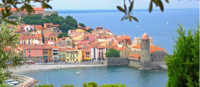 Collioure, a favourite seaside town with many active travellers