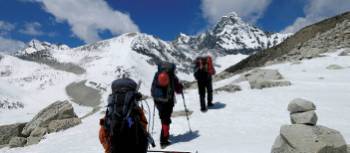 Stunning views on the trek back to Ghunsa | Ray Mustey