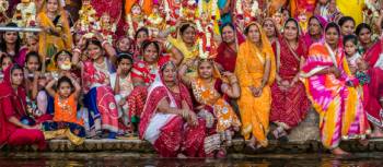 Women at Mewar festival Udaipur | Richard I'Anson