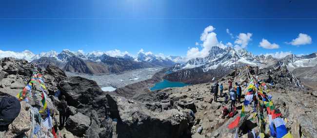 Approaching the Renjo La pass | Shelby Pinkerton