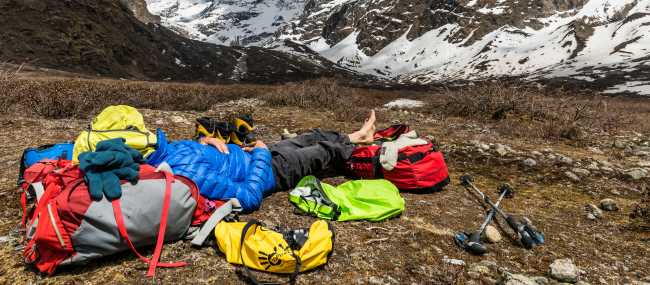 Equipment used on trekking trips in Nepal | Lachlan Gardiner