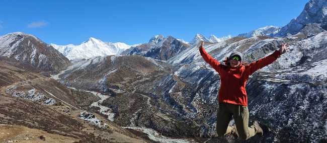 Enjoying a quieter side of the Everest region on the Gokyo & Renjo La trek | Shelby Pinkerton