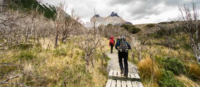 Los Cuernos, on the way to the French Valley on the W Trek in Torres del Paine National Park, Chile | Timothy Dhalleine