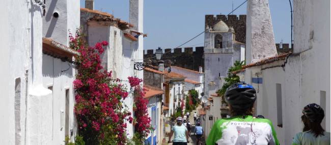 cycling in the Alentejo region of Portugal