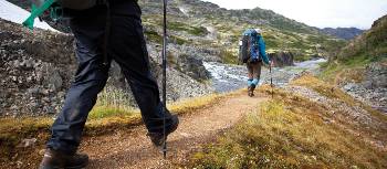 Retracing the steps of the Stempeders' route over the Chilkoot Pass. | Mark Daffey
