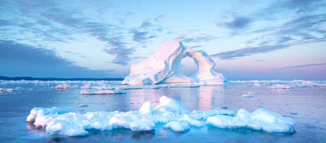 Iceberg in Disko Bay, Greenland