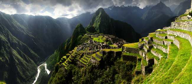 Incredible views of Machu Picchu
